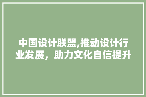 中国设计联盟,推动设计行业发展，助力文化自信提升 缓存Redis